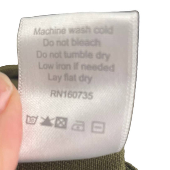 Nwt MNC ATELIER FLOWER BLOUSON JACKET IN OLIVE - Picture 8 of 9